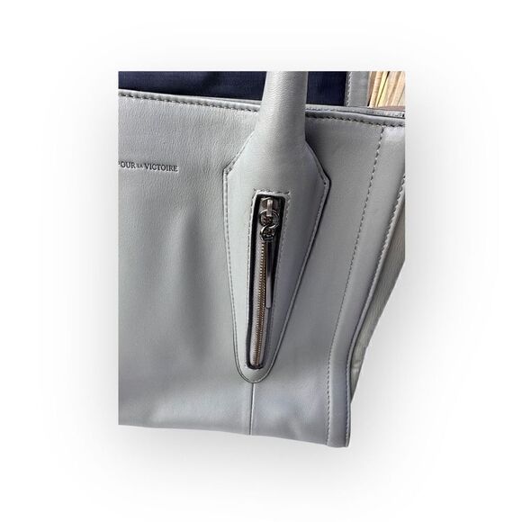 Pour la Victoire Bulter Bag leather steal gray - Picture 3 of 14